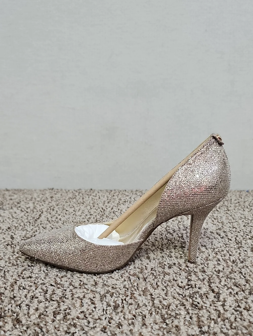 MICHAEL KORS GLITTER D'ORSAY PUMPS BFPM-08-170